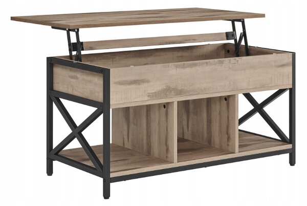 Konferencijski stolić TAYLOR SONOMA s izvlačnom pločom 100x50 cm