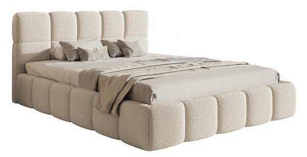 Bračni krevet 160 cm Cirsten 160B (s podnicom) (bež)