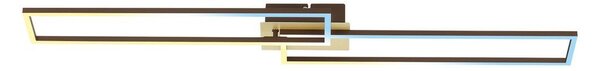Brilo - LED Prigušivi nadgradni luster FRAME 2xLED/20W/230V 2700-5000 + DU