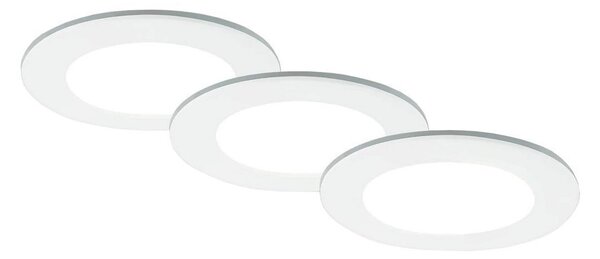 Briloner - SET 3x LED Ugradbena svjetiljka za kupaonicu LED/4,8W/230V IP44 + DU