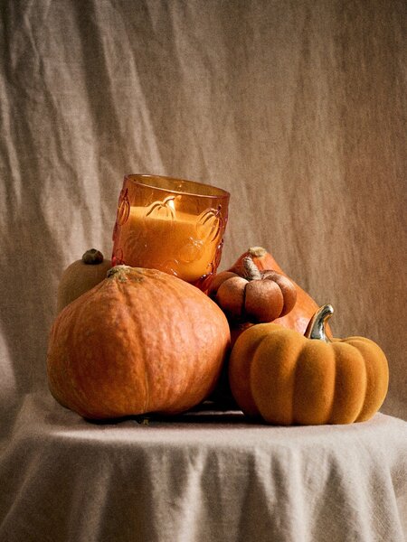 Sinsay - Staklena mirisna svijeća Pumpkin Harvest