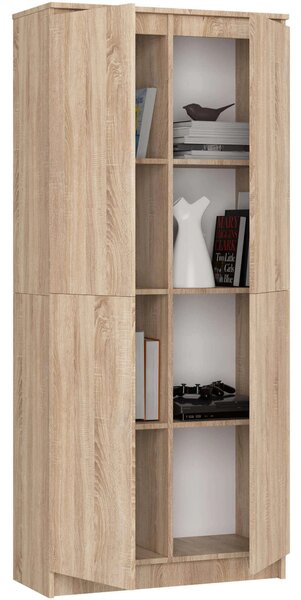 Ormar s policama Resolverse R80 2D (hrast sonoma)