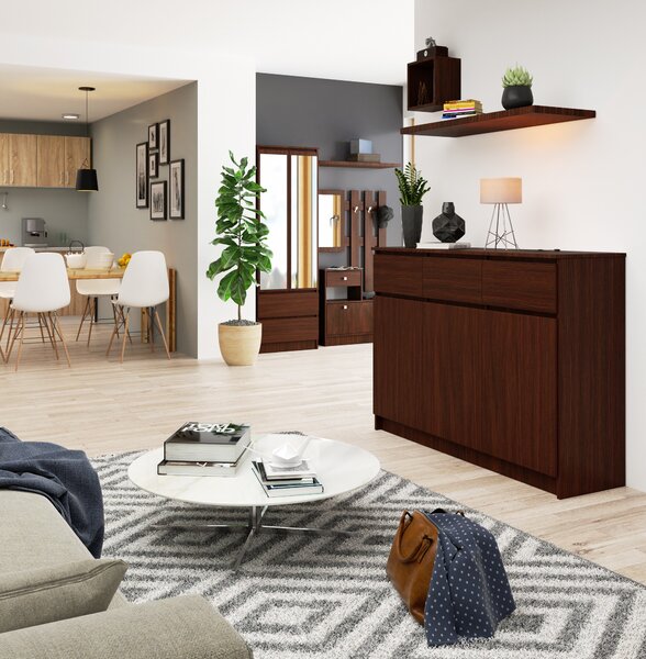 Zondo.hr Komoda Kuwait 3D 3D (wenge). Akcija -19%. 1151958