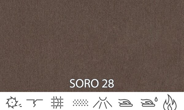 Zondo.hr Kutna garnitura- Lunara (smeđa) (D). Akcija -20%. 1029931