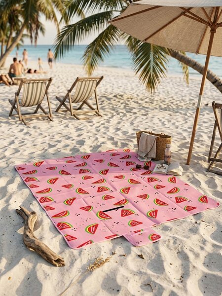 Sinsay - Prostirka za plažu s motivom lubenica