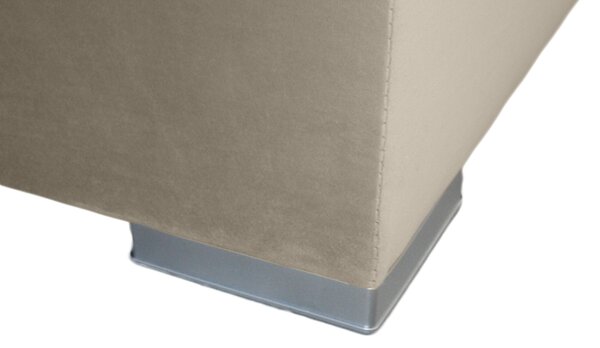 Bračni krevet Boxspring 180 cm Melo (bež) (s prostorom za odlaganje)