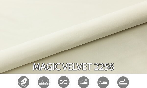 Bračni krevet Boxspring 160 cm Pugno (bijela) (s prostorom za odlaganje)