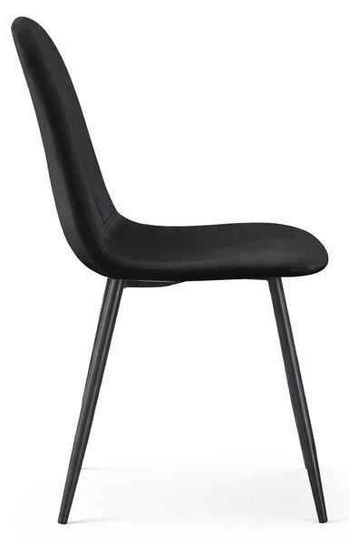 Zondo.hr Set blagovaonskih stolica (2 kom.) Lumbo (crna). Akcija -15%. 1152360