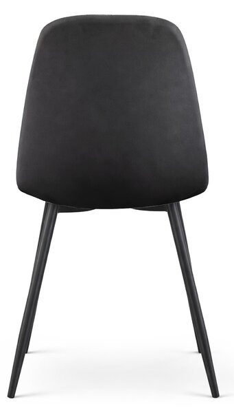Zondo.hr Set blagovaonskih stolica (2 kom.) Lumbo (crna). Akcija -15%. 1152360