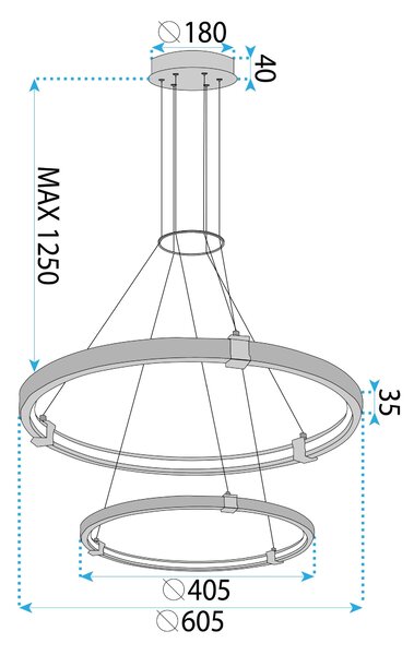 LED svijetiljka LHJ037-CP2 GOLD
