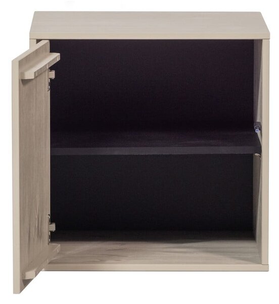 Krem modularni garderobni ormar od masivnog bora 50x50 cm Daily – vtwonen