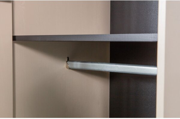 Krem modularni garderobni ormar od masivnog bora 50x200 cm Daily – vtwonen