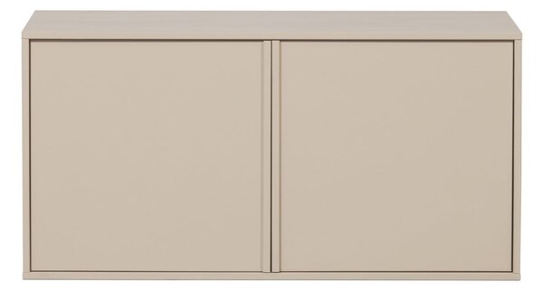 Krem modularni garderobni ormar od masivnog bora 100x50 cm Daily – vtwonen
