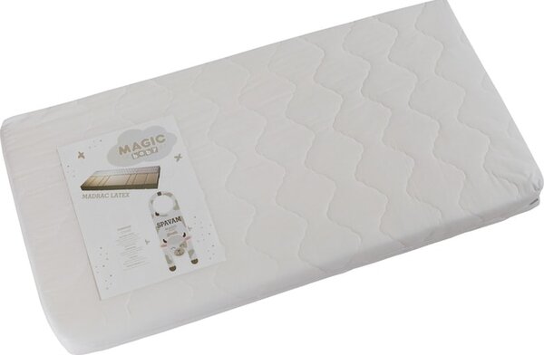 Dječji madrac Latex 120x60x6 - PU pjena, antialergijska pamučna navlaka