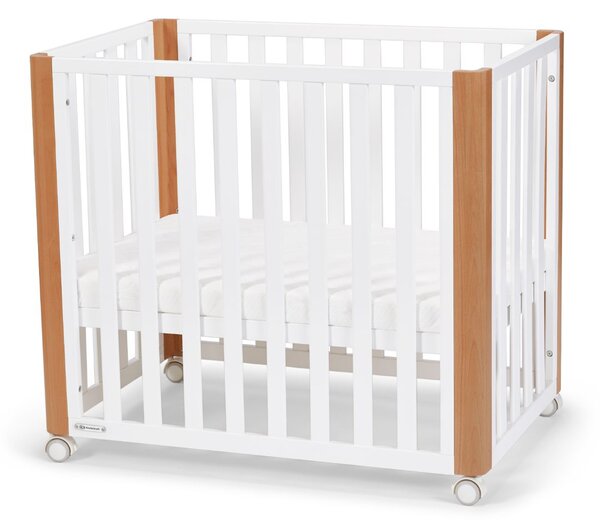 Kinderkraft krevetić Koya + Madrac - White