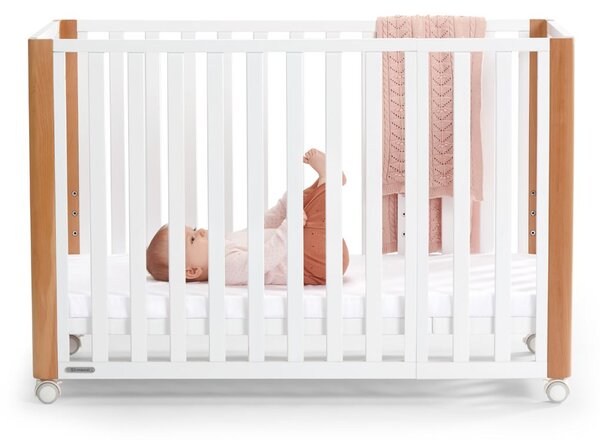 Kinderkraft krevetić Koya + Madrac - White