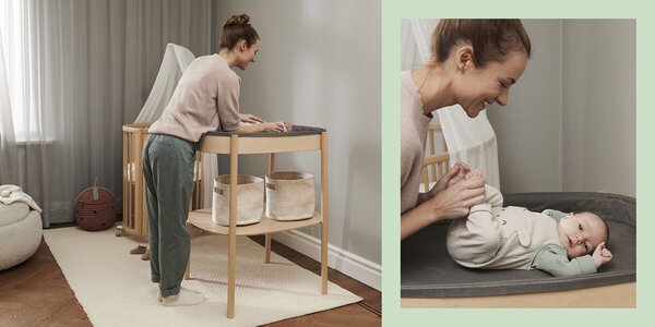 Stokke stol za previjanje Sleepi - White