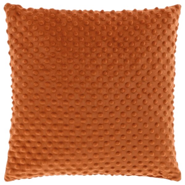 Baršunasti ukrasni jastuk KAAT 45x45 cm, narančaste boje