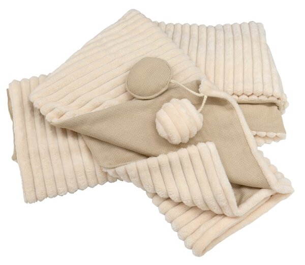 Magic Baby interaktivna dvostrana dekica Deluxe 100x140 cm, bež