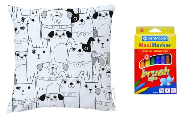 Jastuk u boji Mr. Little Fox All Get Together, 45 x 45 cm