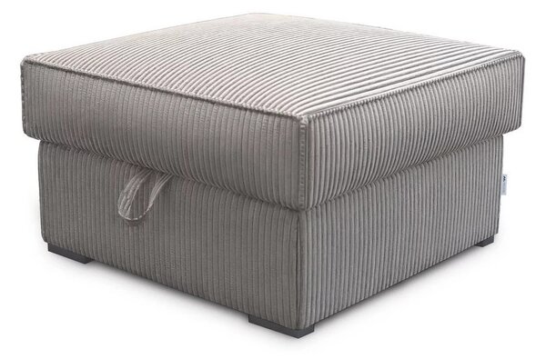 Bež tabure SMART COSARO s prostorom za odlaganje 65x65 cm