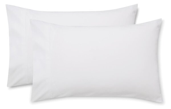 Set od 2 bijele jastučnice od pamučnog satena Bianca Luxury, 50 x 75 cm