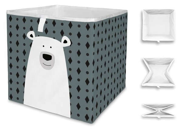 Kutija za odlaganje Mr. Little Fox Polar Bear