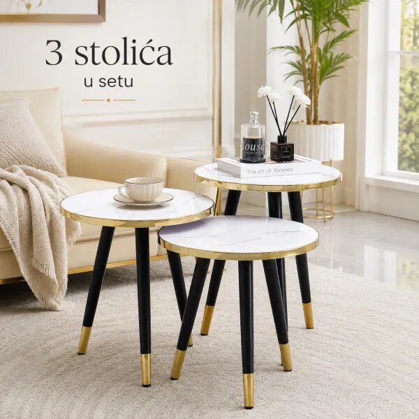 Set klub stolića - Luxury Nest
