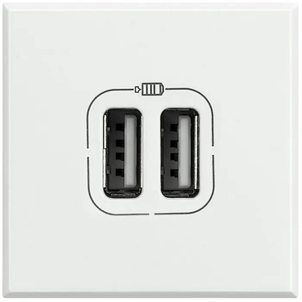 AXOLUTE USB UTIČNICA 1550/750MA 2M HD4285C2