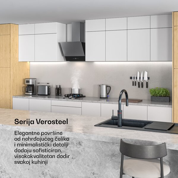 Klarstein Verosteel Basic set za doručak | Toster i kuhalo za vodu s 2 utora | 1,7 L