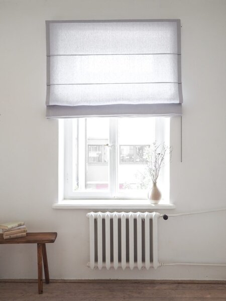Rimska zavjesa šir. 120 cm Heavy Linen 10 boja