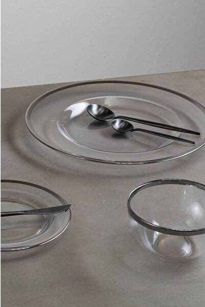 Crni pribor 16 kom od nehrđajućeg čelika Modern retro – Premier Housewares