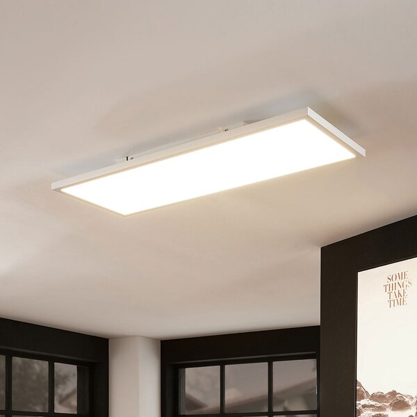 Arcchio LED panel Brenda, 80 x 30 cm, CCT, daljinski upravljač, prigušiva, Bijela, Dnevni boravak/blagovaonica, Plastika