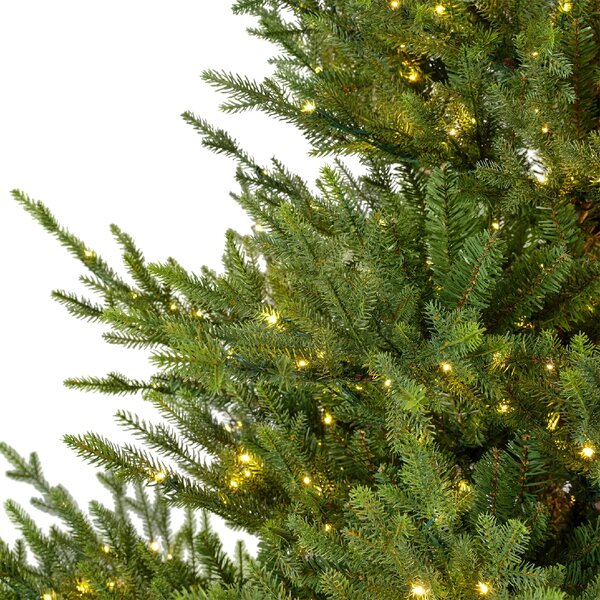 Umjetno božićno drvce Norway 210cm LED - zeleno - Sa lampicama - 131 do 160cm - visina 210 cm