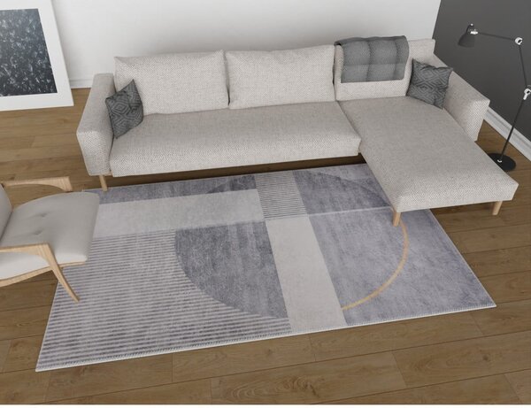 Sivi perivi tepih 160x230 cm – Vitaus