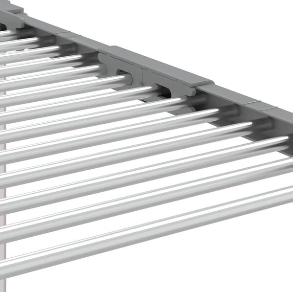 Sušilo za rublje 83 x (50 - 55) x (40 - 85) cm aluminijsko