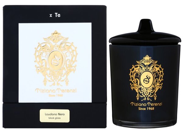 Tiziana Terenzi Black Laudano Nero mirisna svijeća sa zatvaračem 500 g