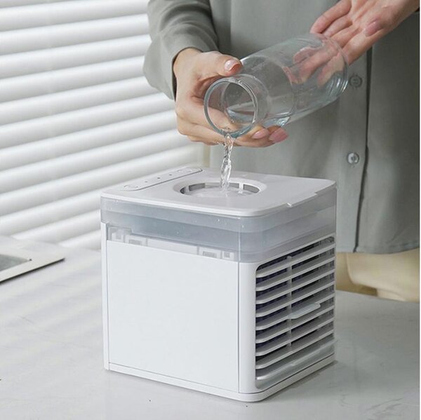 Prijenosni mini klima uređaj arctic air cooler rgb led 0.5l