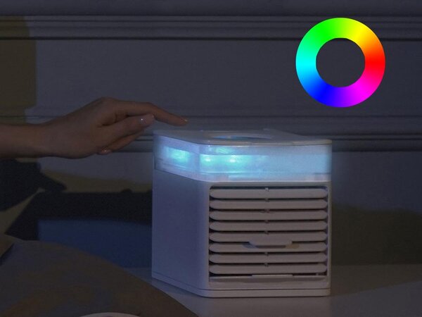 Prijenosni mini klima uređaj arctic air cooler rgb led 0.5l