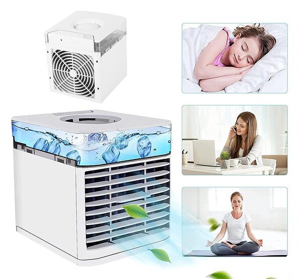 Prijenosni mini klima uređaj arctic air cooler rgb led 0.5l