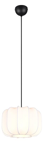Japandi visilica crna s bijelom 25 cm - Madleine
