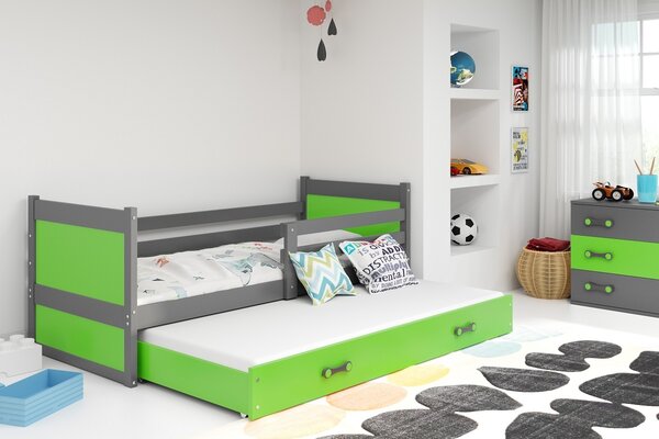 Krevet RICO 90x200 s dodatnim ležajem 90x200 - GRAFIT (više boja)