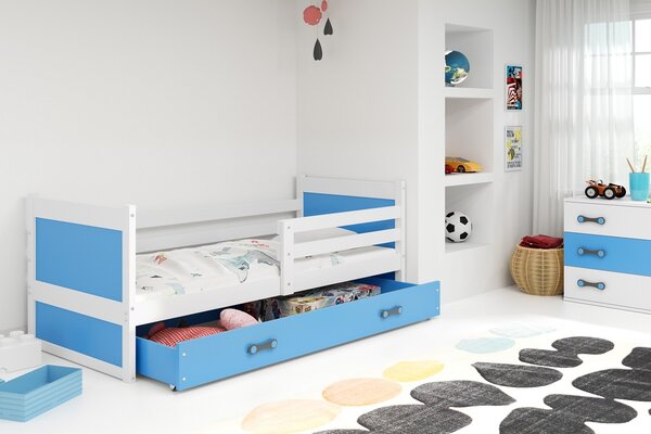 Krevet RICO 90x200 s ladicom + GRATIS ležište -BIJELA (VIŠE BOJA)