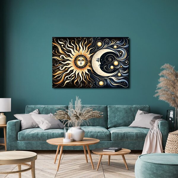 Slika sunce i luna