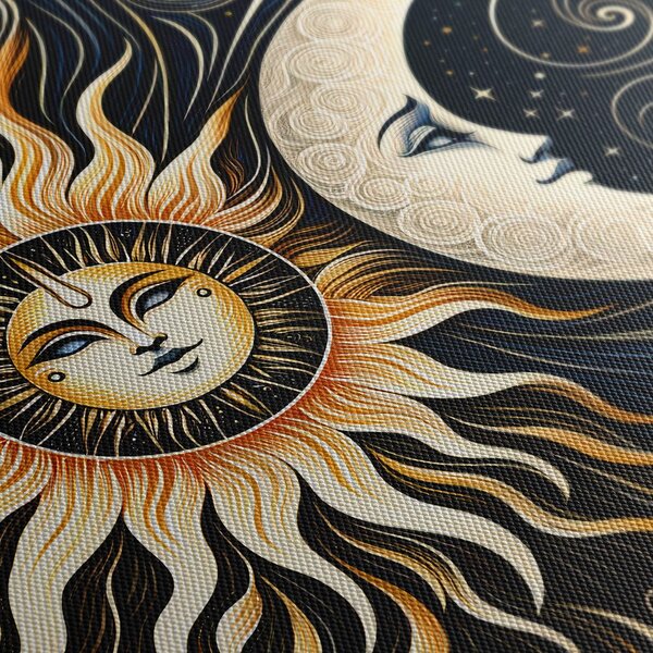 Slika sunce i luna