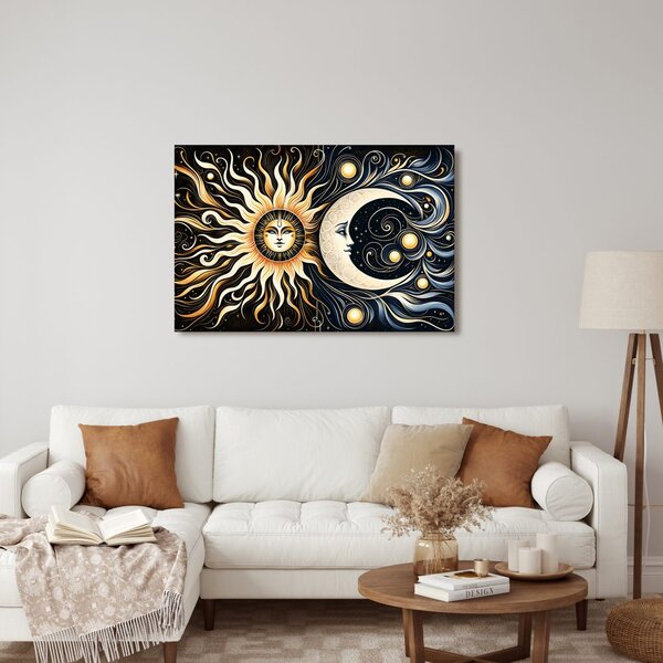 Slika sunce i luna