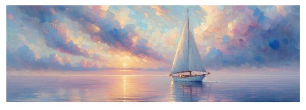 Slika mirna plovidba oceanom