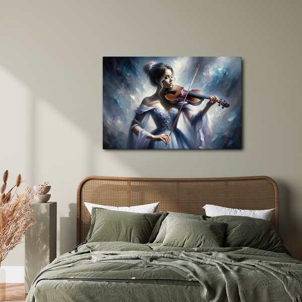 Slika romantična violinistica