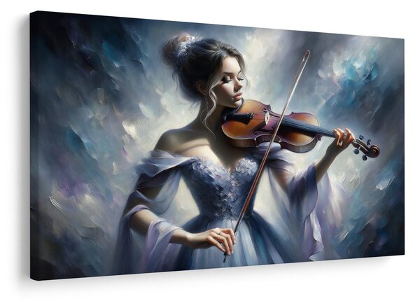 Slika romantična violinistica