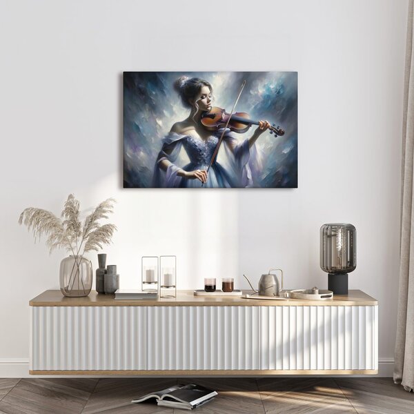 Slika romantična violinistica